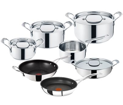 Tefal JAMIE OLIVER PREMIUM SERIES EDELSTAHL INDUCTION WAVE Tefal JAMIE OLIVER PREMIUM SERIES EDELSTAHL INDUCTION WAVE